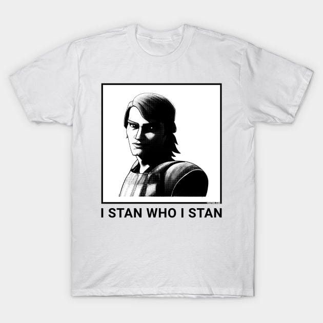 I Stan Who I Stan v2 T-Shirt by Youtini